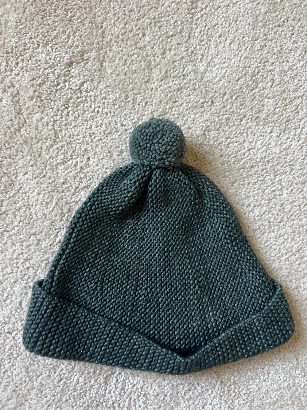 Misha And Puff Kids Pom-Pom Beanie - Teal Green